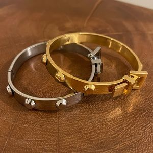 Gold & Silver Cuff Bracelets!